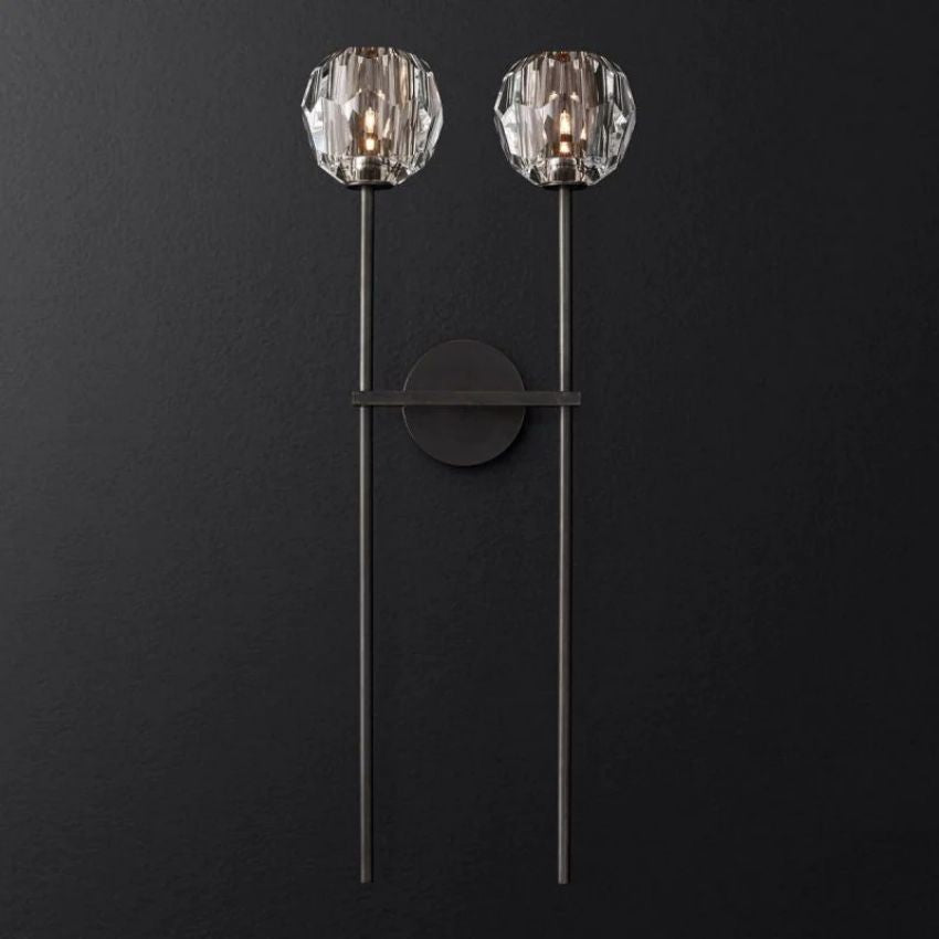 Boule Geometric Cristal Grand Wall Sconce
