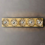 Boule Geometric Cristal Linear Wall Sconce