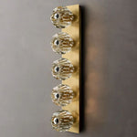 Boule Geometric Cristal Linear Wall Sconce