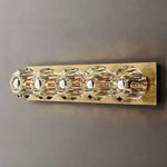 Boule Geometric Cristal Linear Wall Sconce