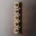 Boule Geometric Cristal Linear Wall Sconce