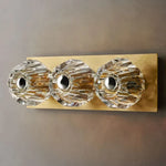 Boule Geometric Cristal Linear Wall Sconce