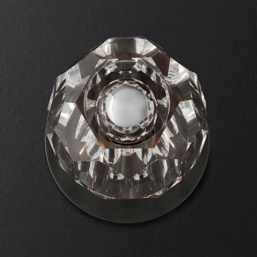 Boule Geometric Cristal Petite Wall Sconce