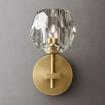 Boule Geometric Cristal Short Wall Sconce