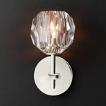 Boule Geometric Cristal Short Wall Sconce