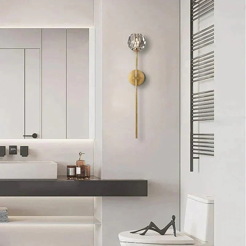 Boule Geometric Cristal Grand Wall Sconce