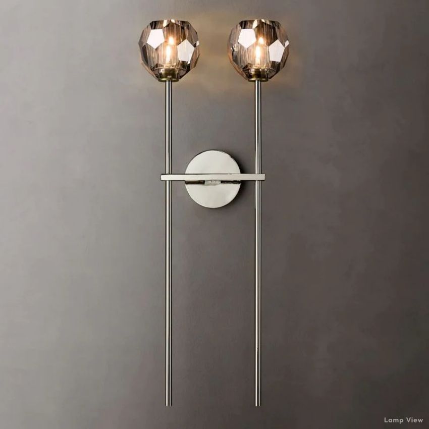 Boule Geometric Cristal Grand Wall Sconce