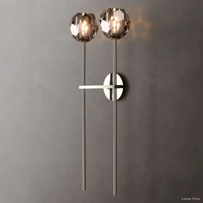 Boule Geometric Cristal Grand Wall Sconce