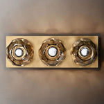 Boule Geometric Cristal Linear Wall Sconce
