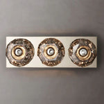 Boule Geometric Cristal Linear Wall Sconce