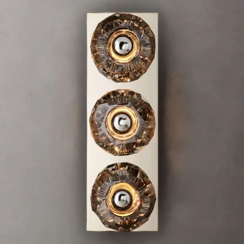 Boule Spherical Cristal Linear Wall Sconce