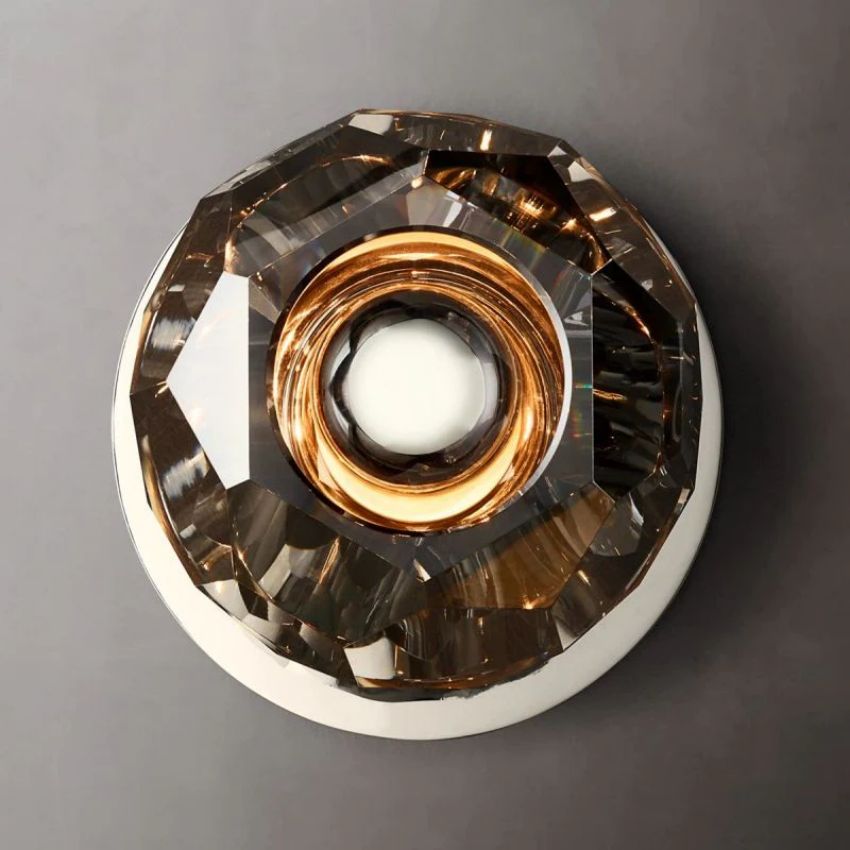 Boule Geometric Cristal Petite Wall Sconce