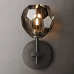 Boule Geometric Cristal Short Wall Sconce