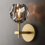 Boule Geometric Cristal Short Wall Sconce