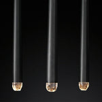 Aquitaine Conical Brass Linear Chandelier 72"