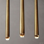Aquitaine Conical Form Linear Chandelier 48"