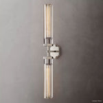 Lambert Hexagonal Shade Double Wall Sconce