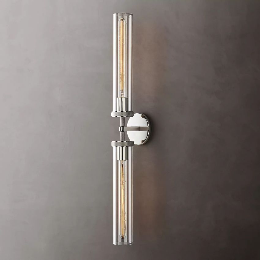 Lambert Cylindrical Shade Double Wall Sconce