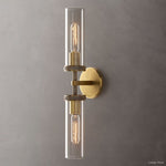 Lambert Cylindrical Shade Double Wall Sconce