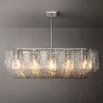 Lattice Square Chandelier 60"