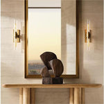 Ravelle Clear Glass Wall Sconce