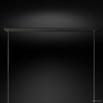 Ravelle Clear Glass Linear Chandelier 73"