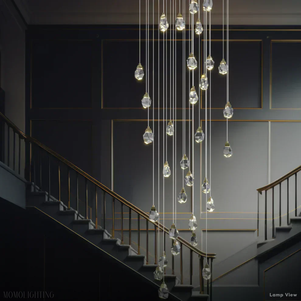 Angle Cluster Chandelier
