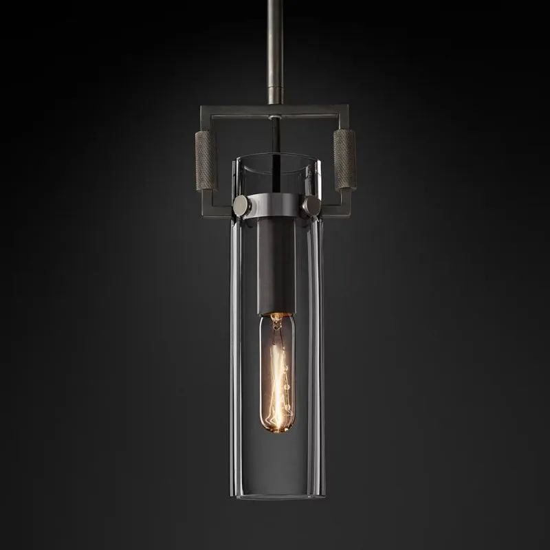 Machinist Cylinder Pendant Light