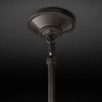 Machinist Glass Cylinder Pendant Light