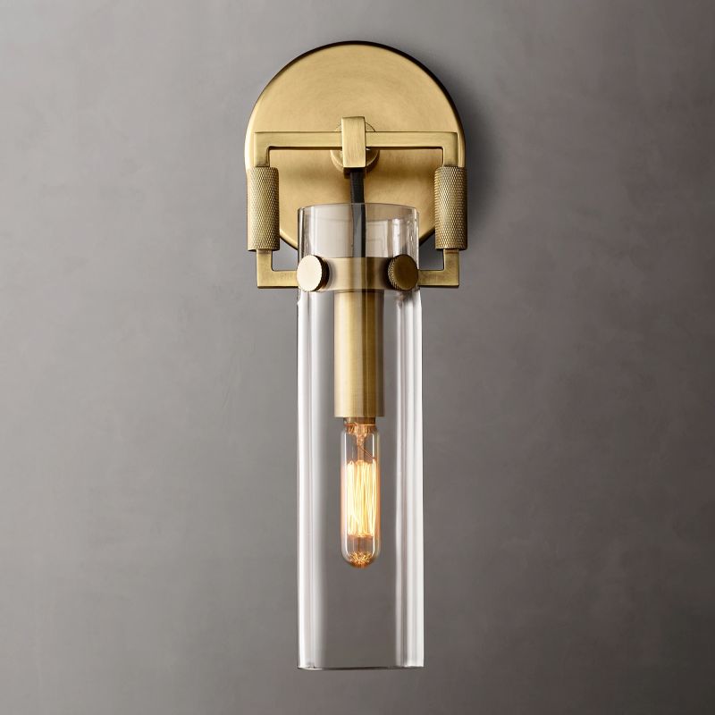 Machinist Cylinder Wall Sconce