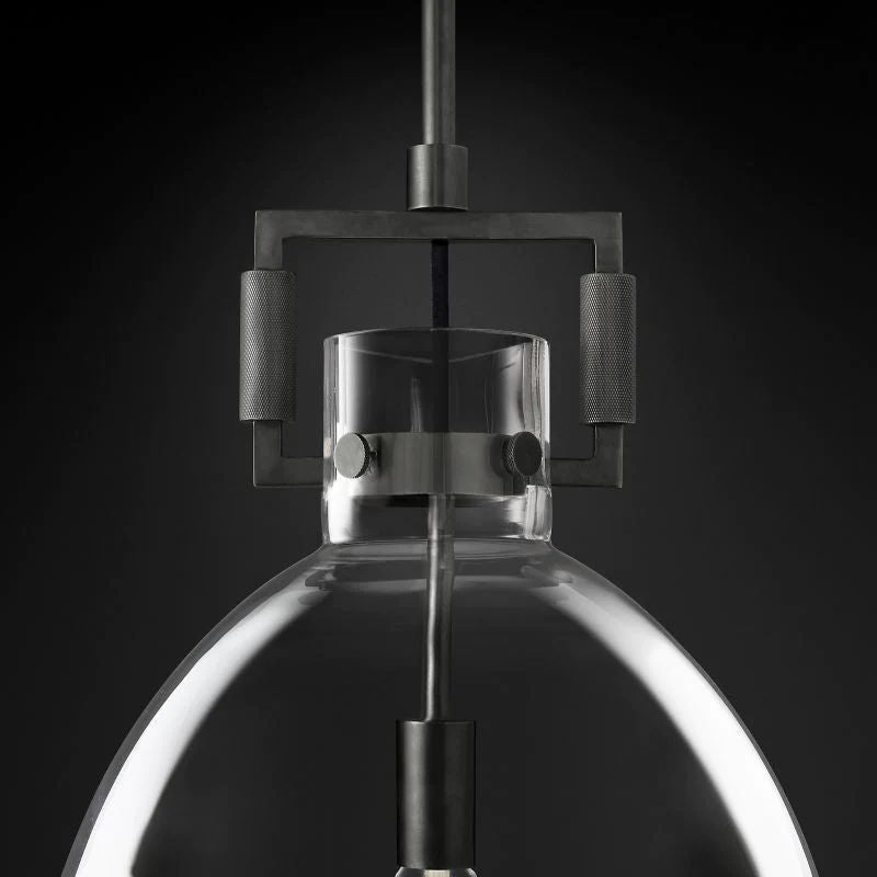 Machinist Cloche Pendant Light