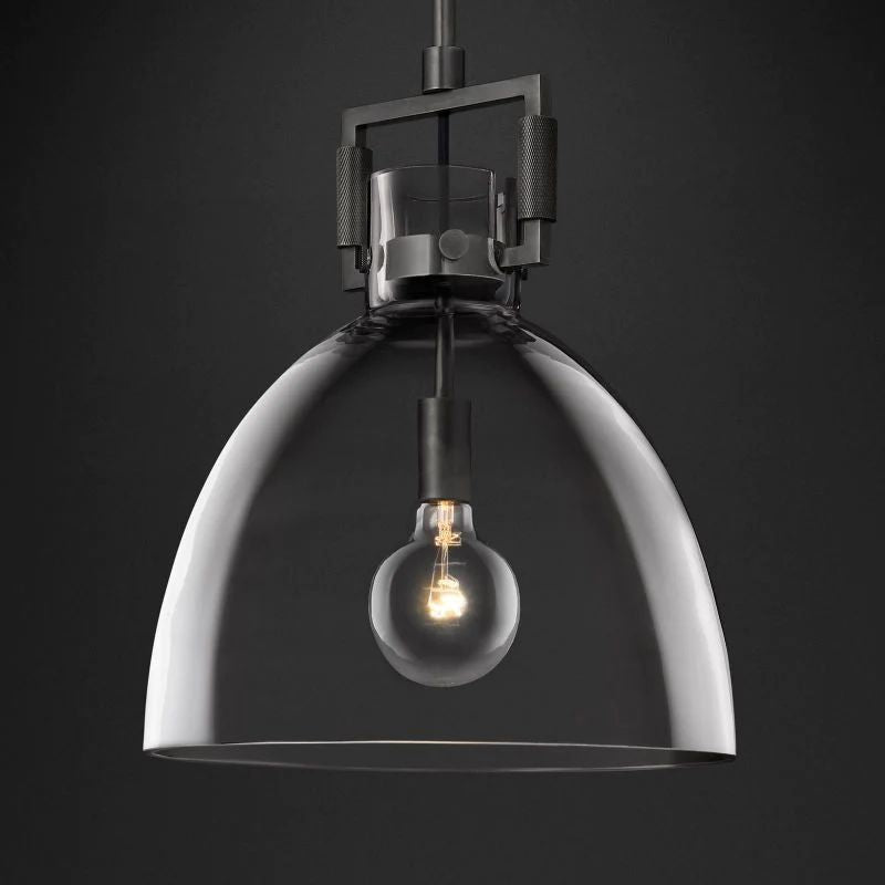 Machinist Cloche Pendant Light