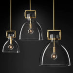 Machinist Cloche Pendant Light