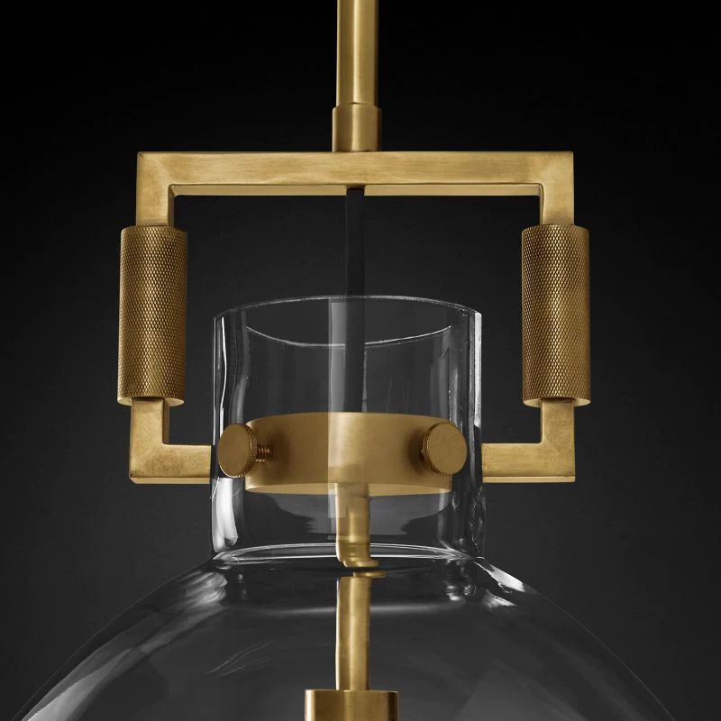 Machinist Cloche Pendant Light