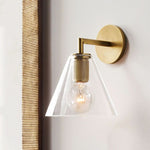 Utilitaire Funnel Wall Sconce