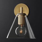 Utilitaire Funnel Wall Sconce
