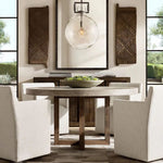 Machinist Glass Globe Flush Mount