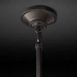 Machinist Prismatic Glass Pendant Light