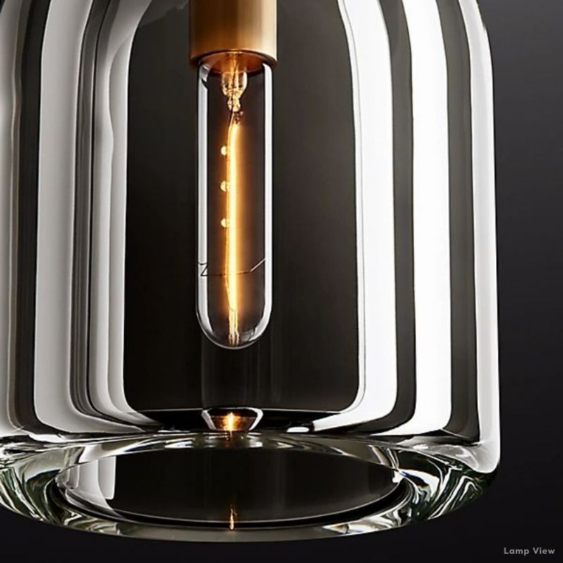 Botanist Crystal Cloche Pendant Light