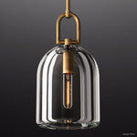 Botanist Crystal Cloche Pendant Light
