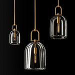 Botanist Crystal Cloche Pendant Light