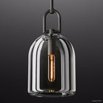 Botanist Crystal Cloche Pendant Light