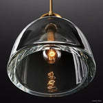 Botanist Crystal Dome Pendant Light