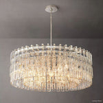 Marignan Chain Crystal Round Chandelier 36"