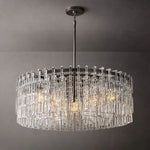Marignan Chain Crystal Round Chandelier 36"