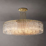 Marignan Chain Crystal Round Chandelier 60"