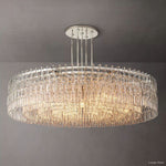Marignan Chain Crystal Round Chandelier 60"