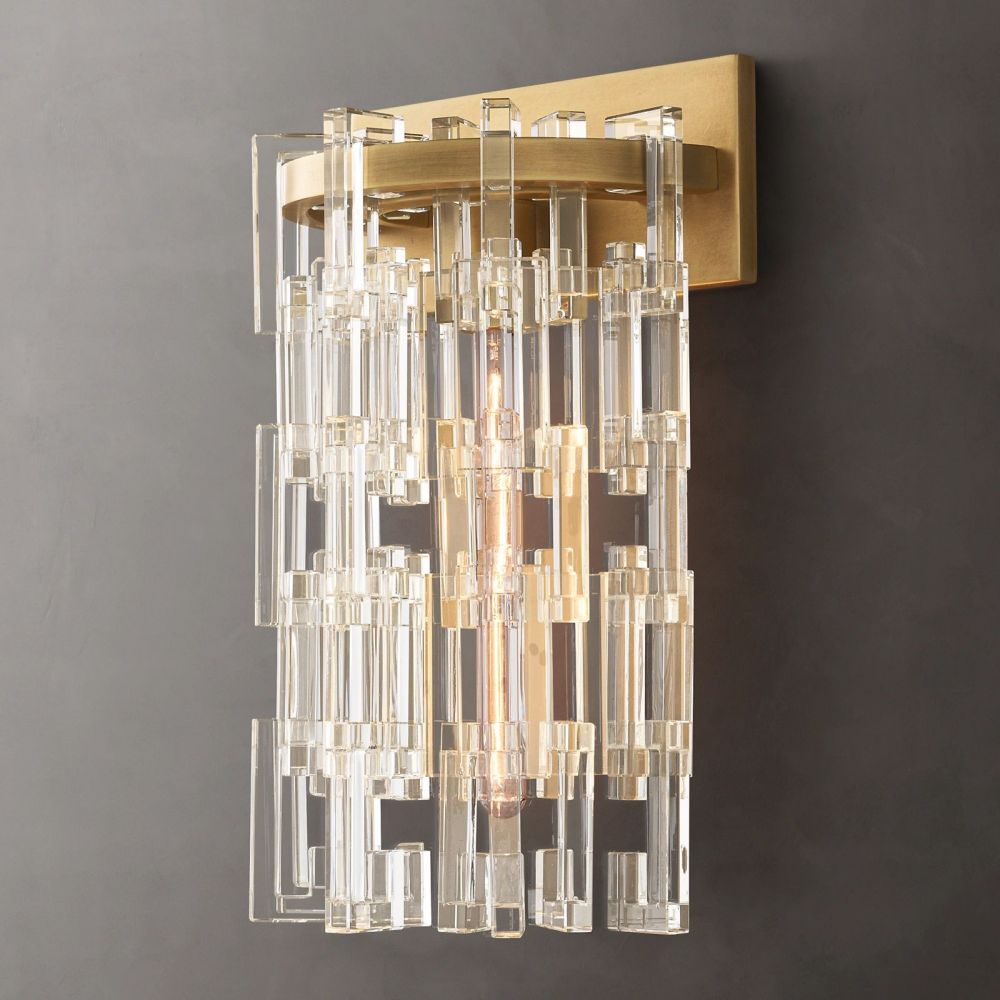 Marignan Chain Crystal Wall Sconce