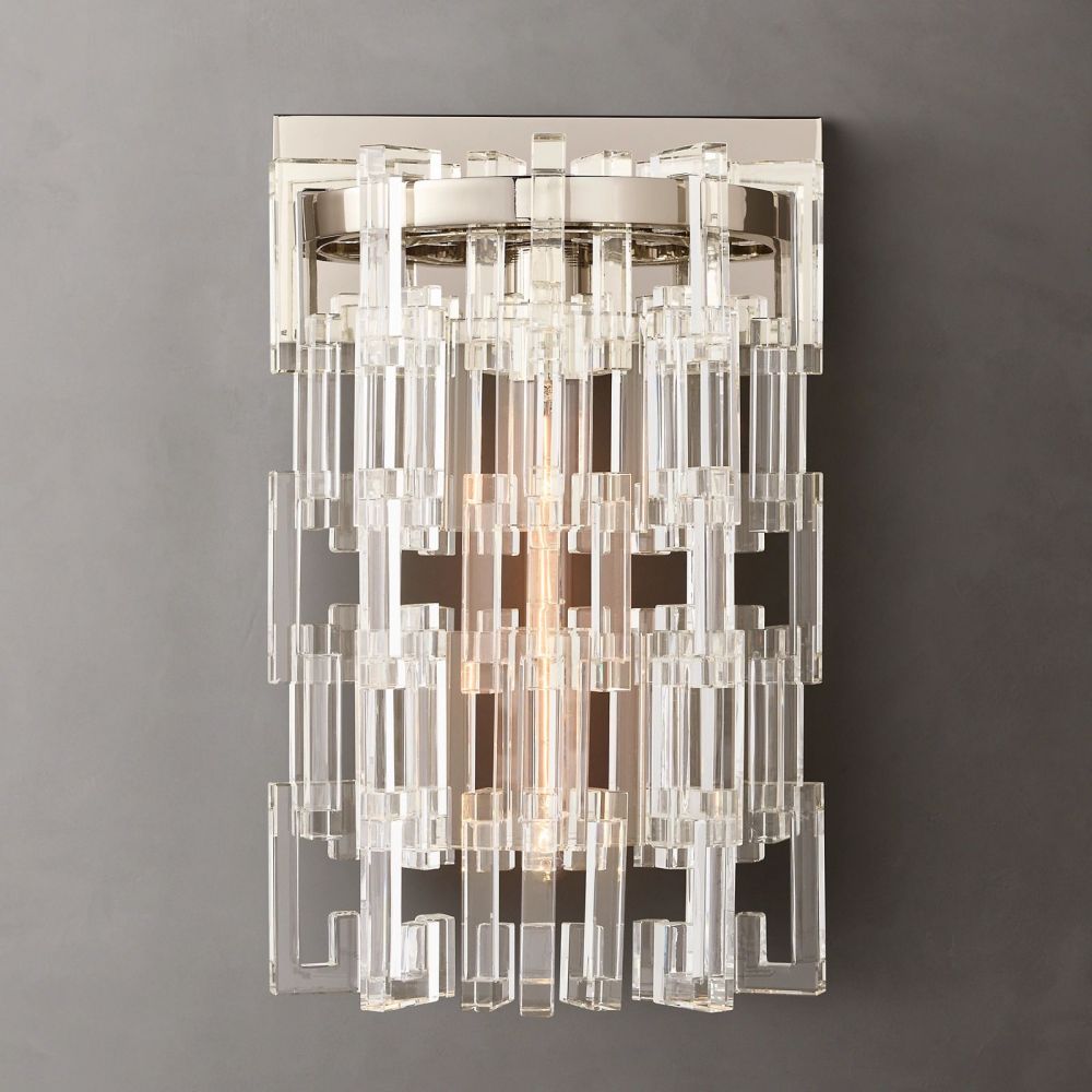 Marignan Chain Crystal Wall Sconce