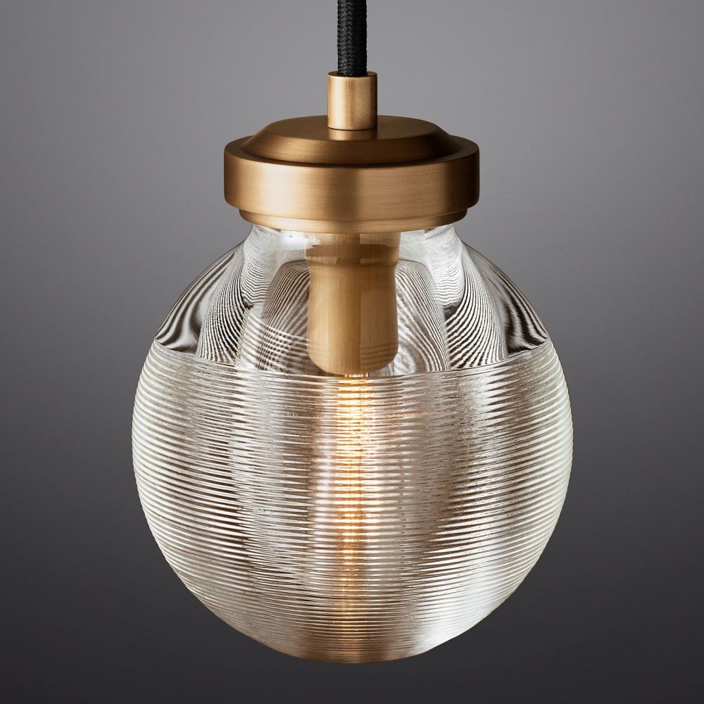 Pearl Shimmering Crystal Pendant Light